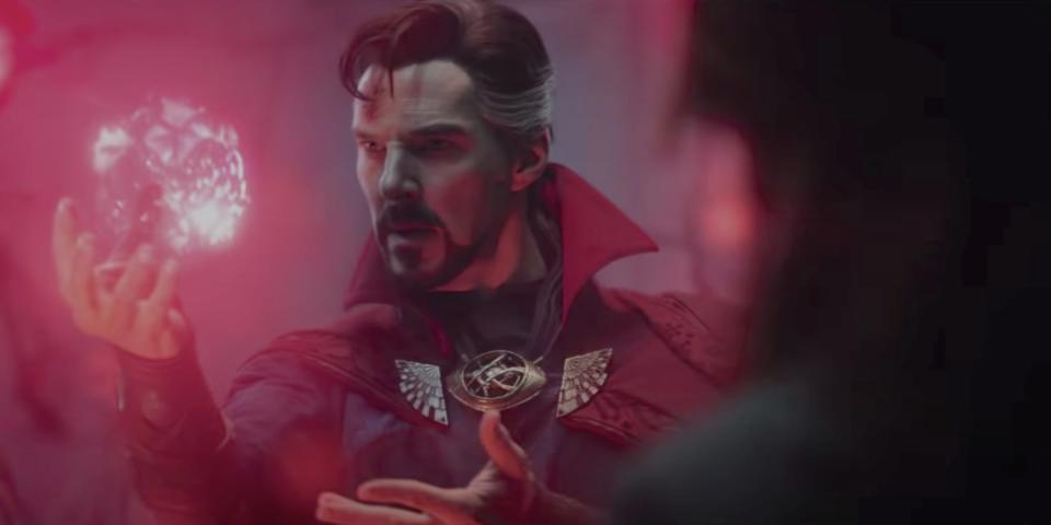 Benedict Cumberbatch as Doctor Strange in "Doctor Strange in the Multiverse of Madness."