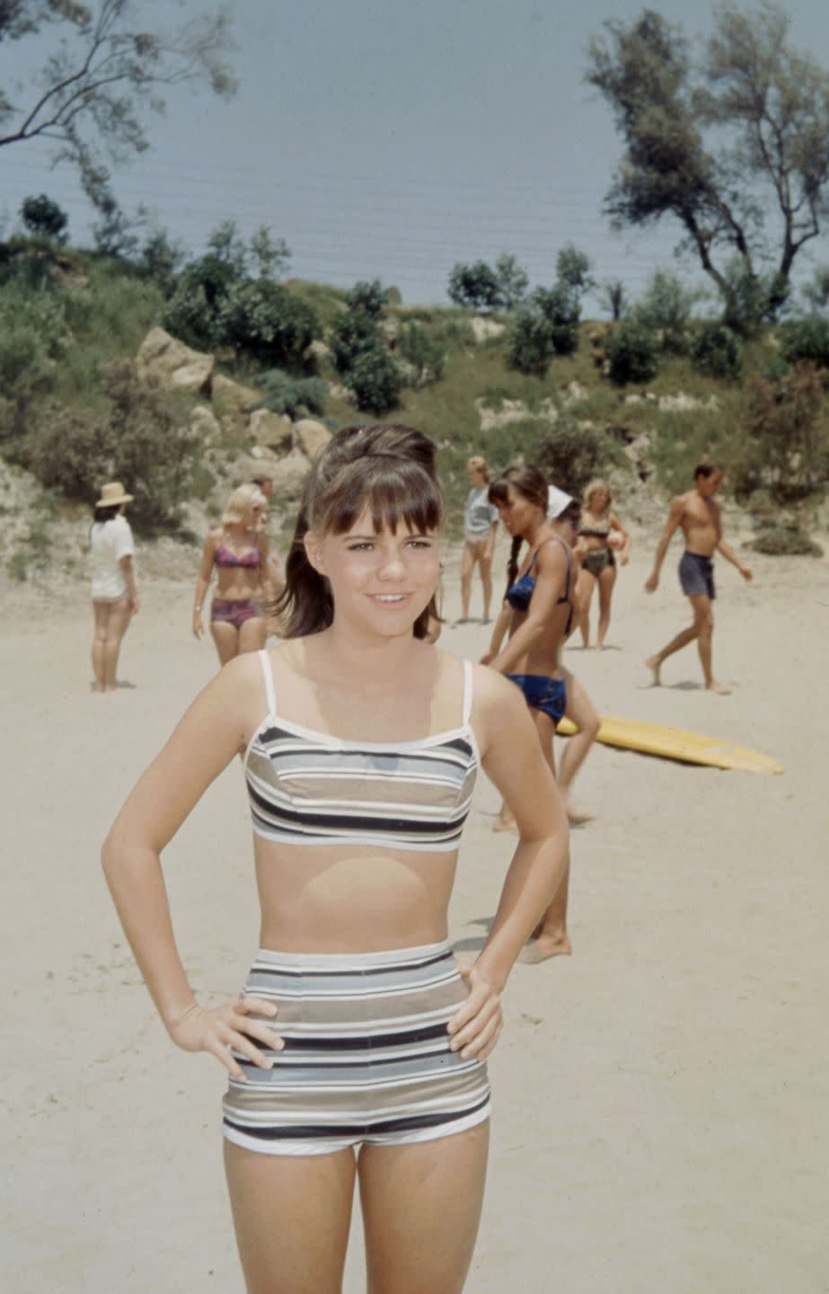 sally field appearing in 'gidget'