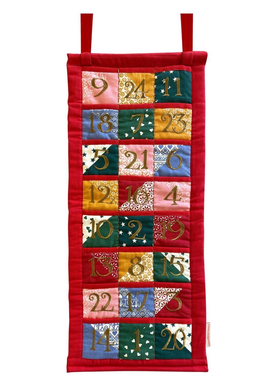 emma bridgewater cloth advent calendar