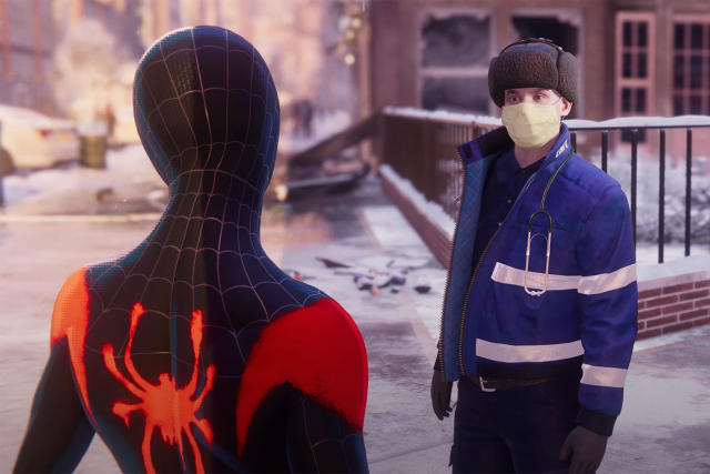 Sony Reveals Into The Spider-Verse Suit For Miles Morales Gaming Debut