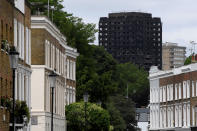 <p>A view of Grenfell Tower from the wealthy area of Holland park in London, Britain, June 16, 2017. (Photo: Toby Melville/Reuters) </p>