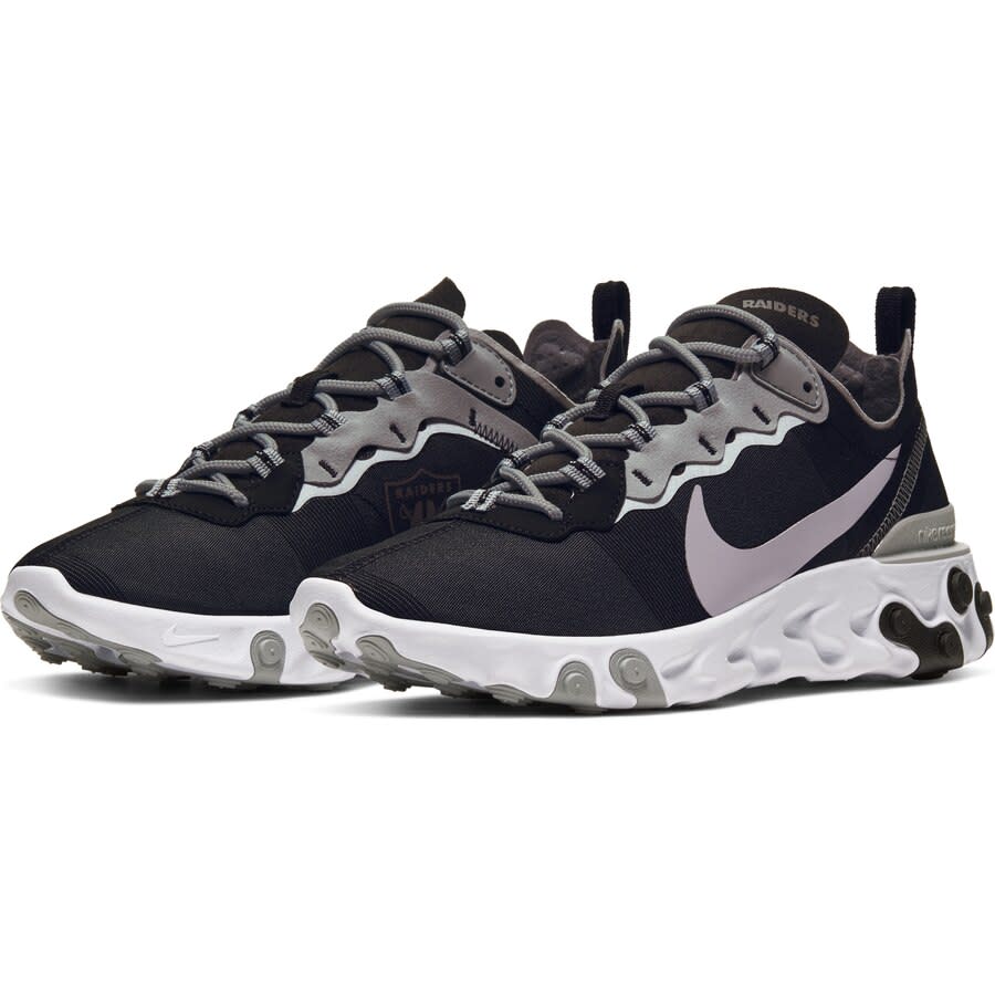 Raiders React Element 55 Shoes