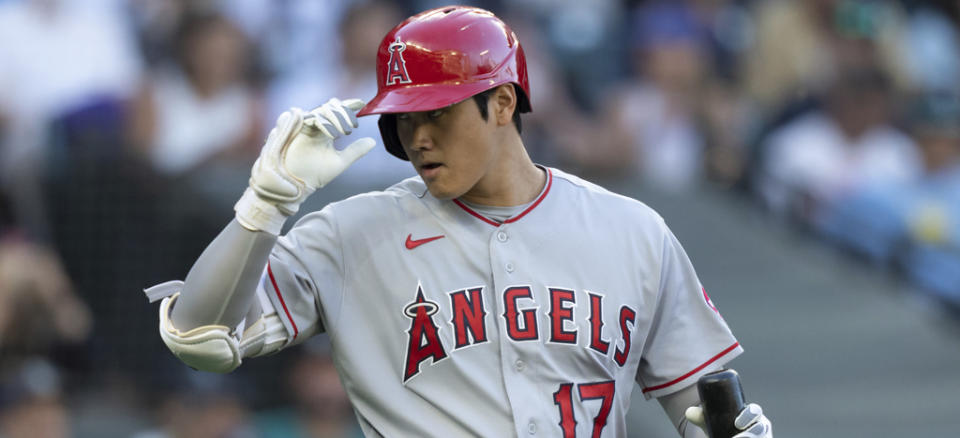 大谷翔平5打數1安打吞下4K(美聯社)