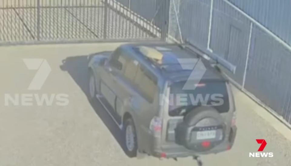 Mitton mindlessly left Cain dress on top of his car and drove away, rendering it lost. 7NEWS Australia