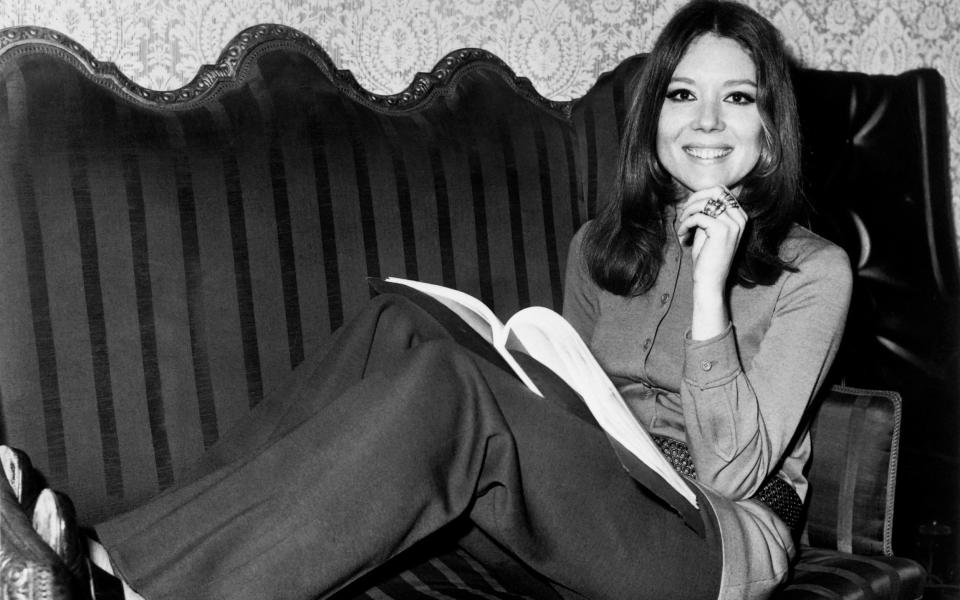 Diana Rigg in 1970 - AFP