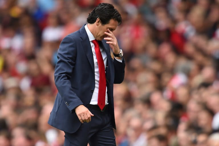 Unai Emery was handed a difficult start as Arsenal manager