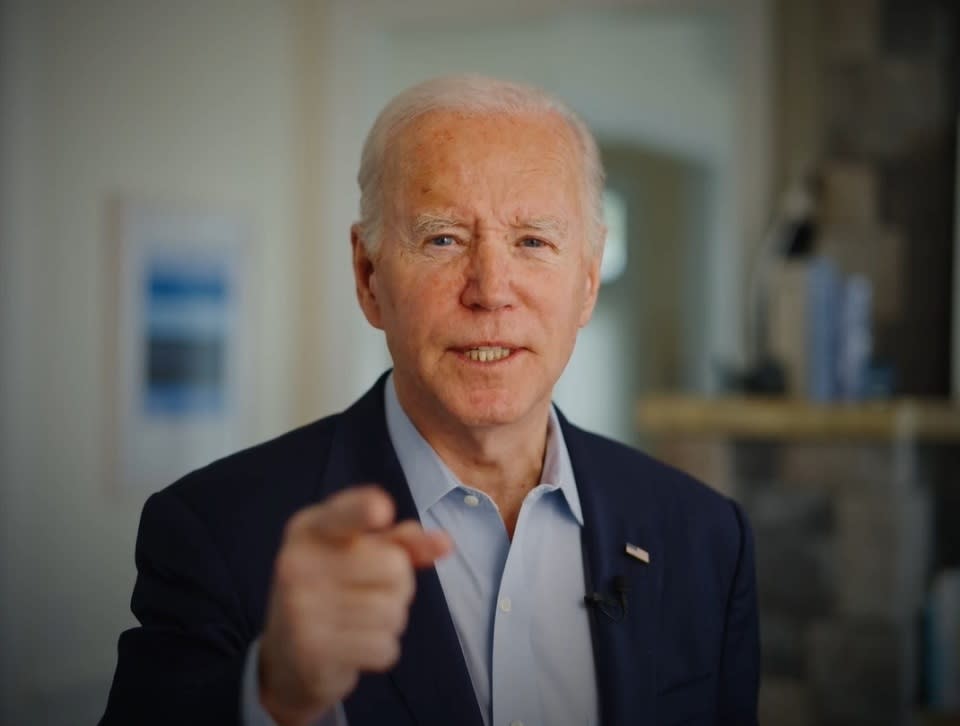 美國總統拜登(Joe Biden)。(圖擷自拜登臉書)