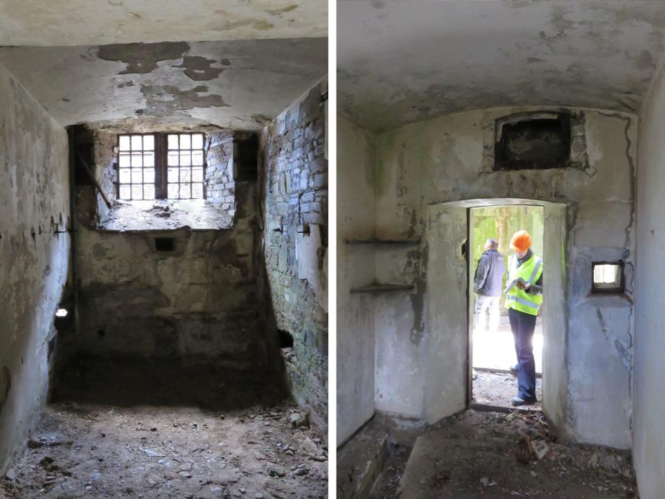 Diptych Bodmin Jail Cell