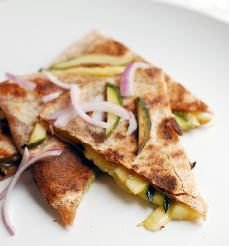 Zucchini Quesadilla