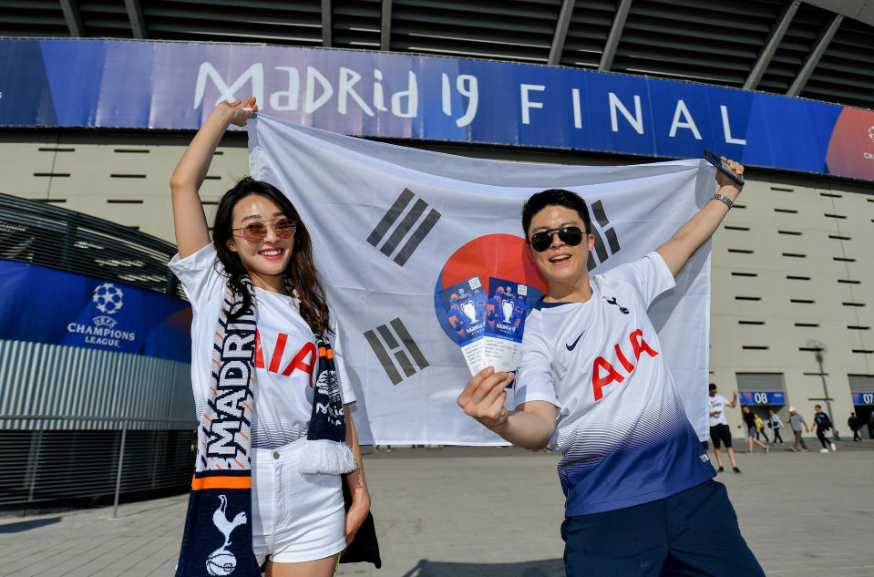 In pictures: All the best snaps from the Champions League final between Tottenham and Liverpool