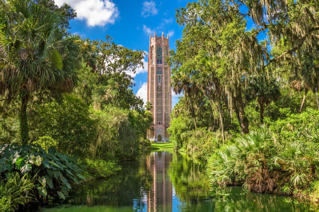 best florida gardens bok tower veranda