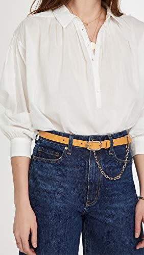 12) Le Petit Oval Buckle Belt