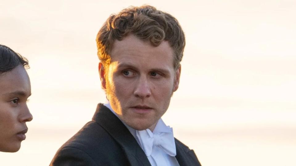 Josh Dylan as Lord Richard Marable in “The Buccaneers” (Apple TV+)