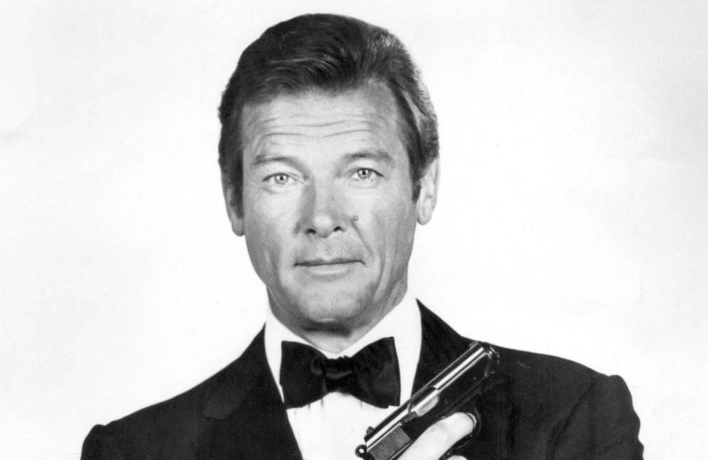 Sir Roger Moore as James Bond credit:Bang Showbiz