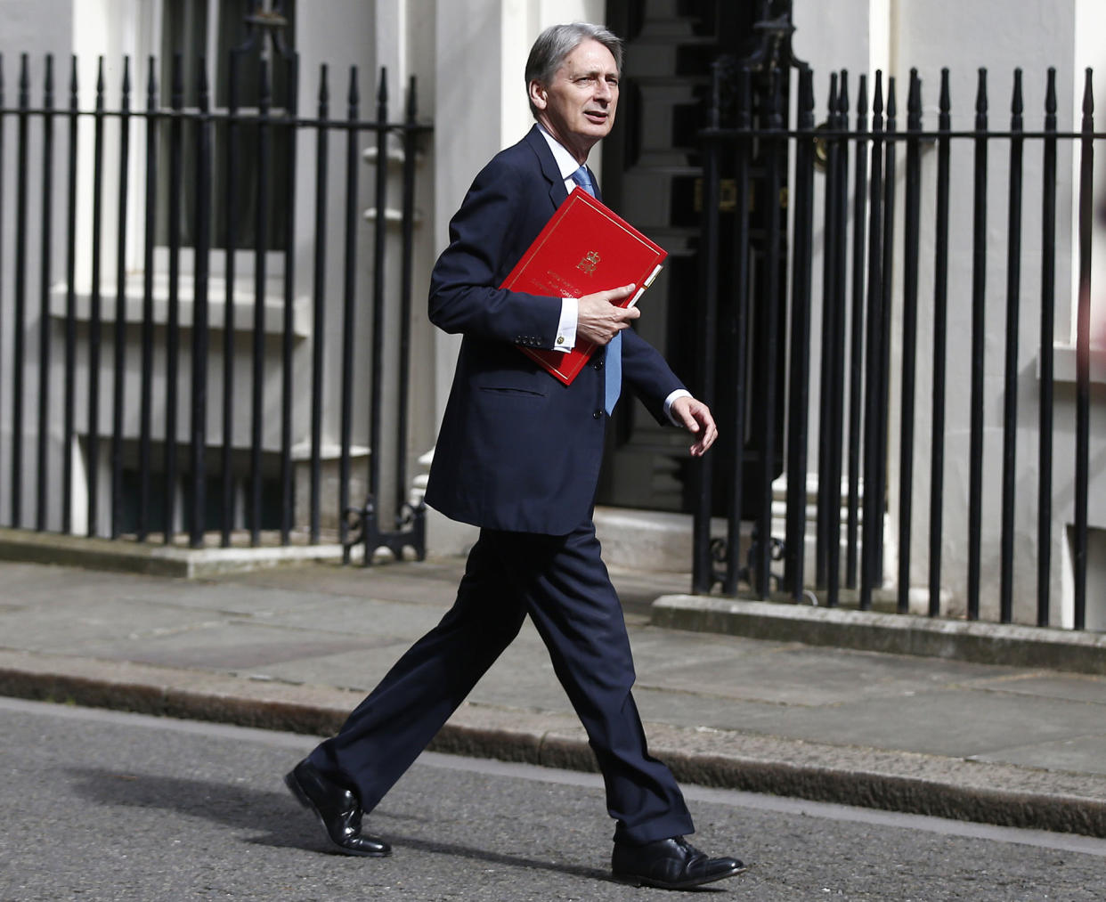 Phillip Hammond is facing criticism over his handling of the budget surplus: Reuters