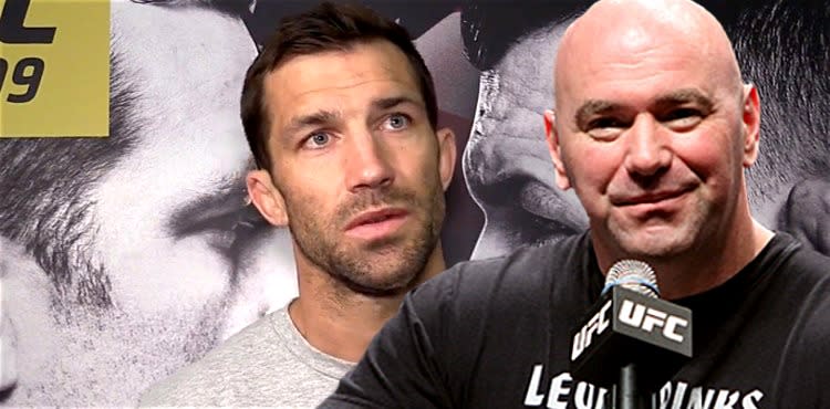 Dana White Responds to Luke Rockhold's ‘Think Before You Run Your Mouth ...