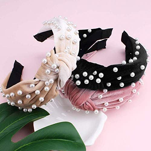 49) Pearl Headbands