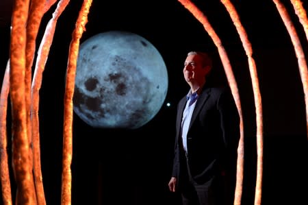 University of Colorado Boulder director of NASA/NLSI Lunar University Network for Astrophysics Research Burns stands for a portrait at the Fiske Planetarium