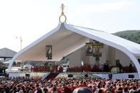 Pope Francis visits Slovakia