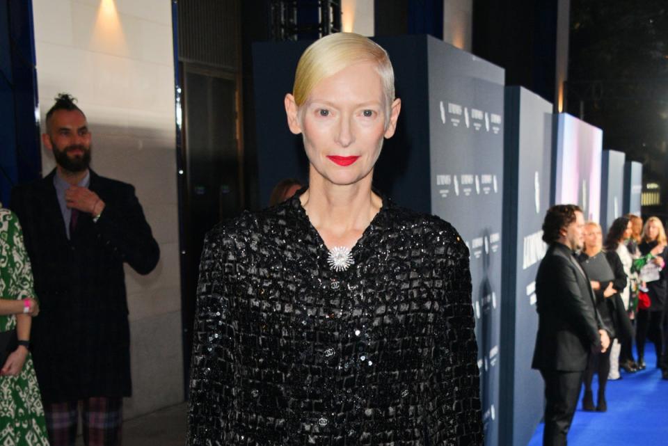 BFI Luminous Fundraising Gala - VIP Arrivals: Tilda Swinton (Dave Benett)