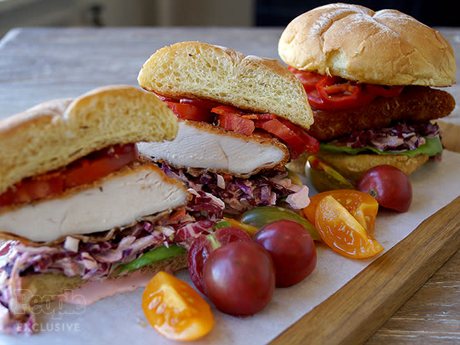 FRIED CHICKEN SANDWICHES