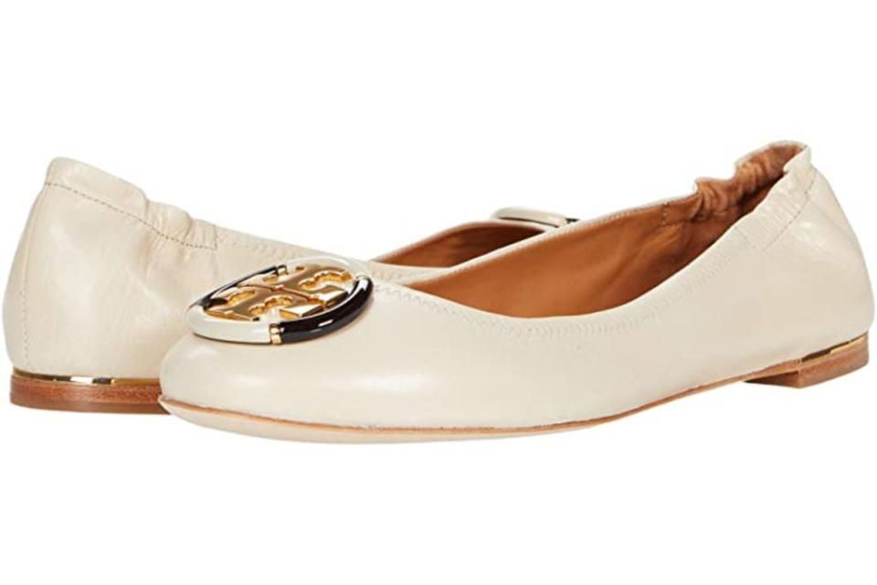 tory burch, tory burch minnie flat, fall 2020 fashion trends, shoes trends, shoes, ballet flats