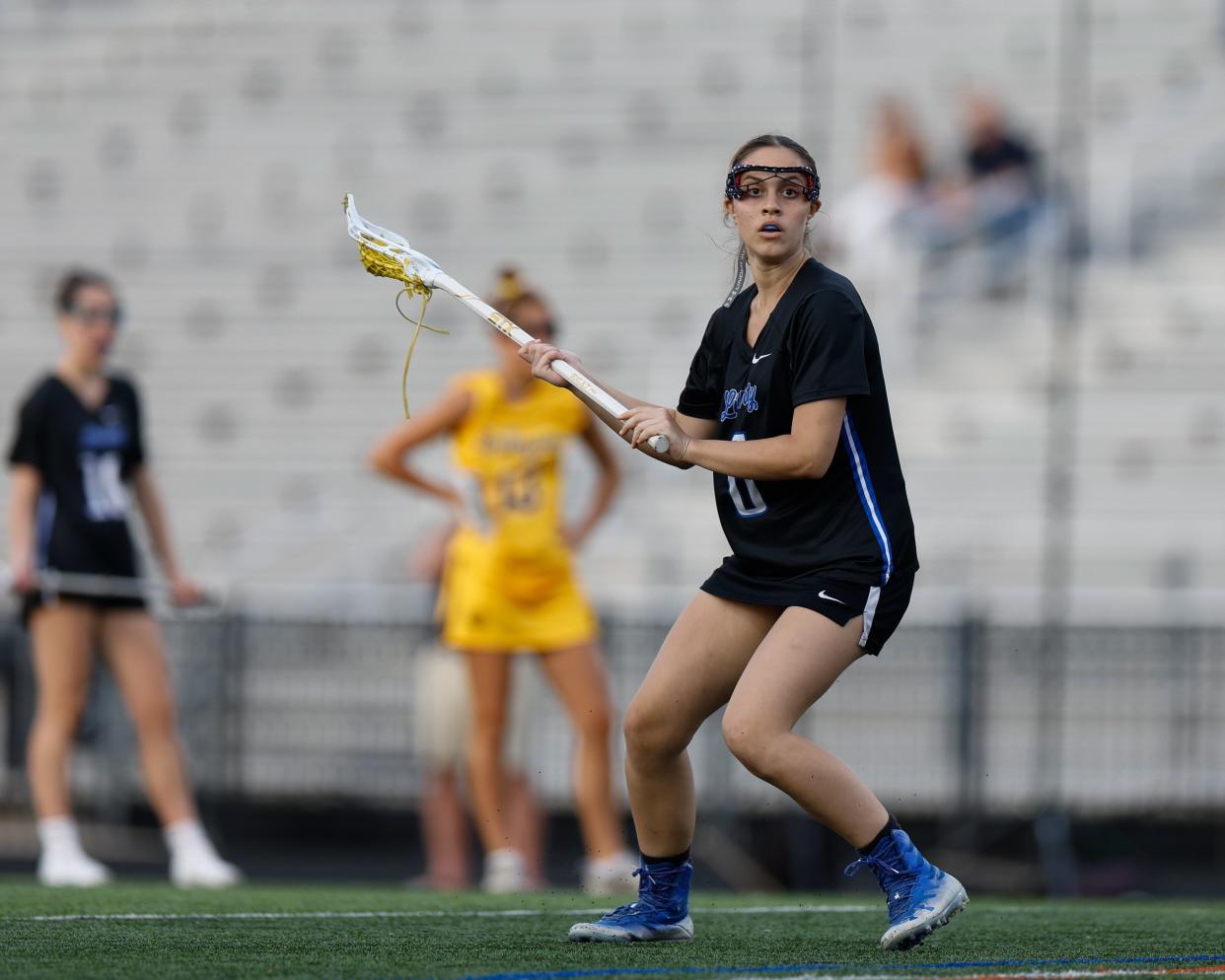 Corinna Hilmas scored four goals in Olentangy Liberty's win over New Albany in the regional championship.