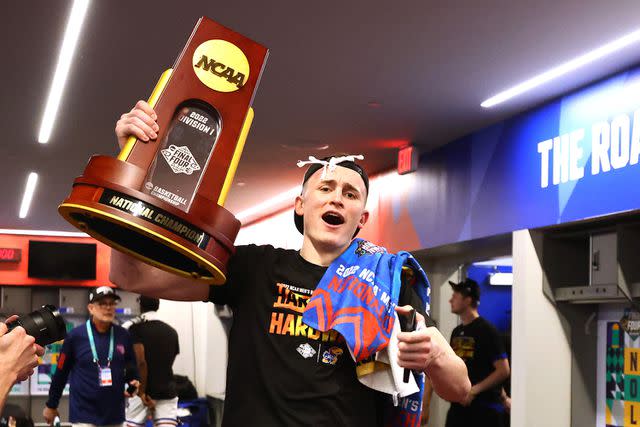 <p>Jamie Schwaberow/NCAA Photos via Getty Images</p> Christian Braun