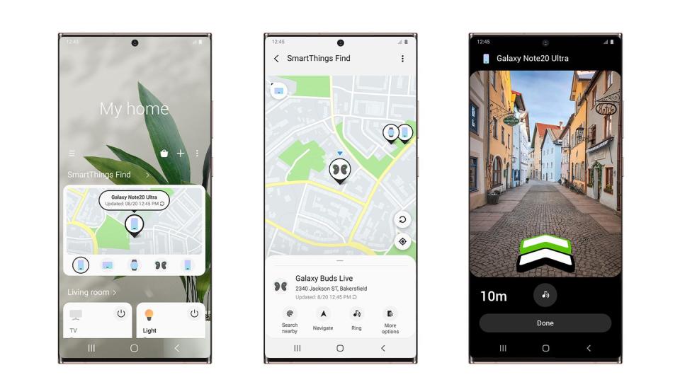 Von der Positionskarte bis hin zur Annäherungssuche: Die Smart-Things-Find-App bietet Samsung-Galaxy-Nutzern viel.