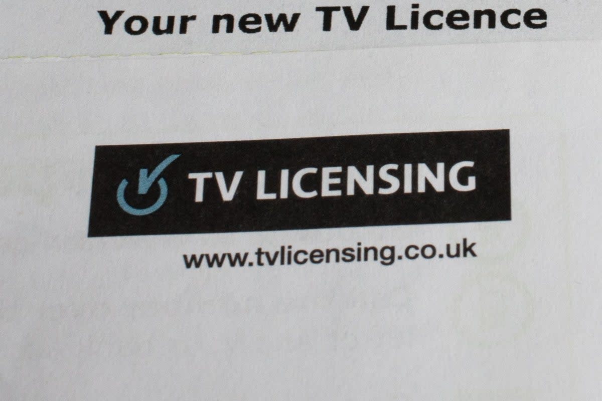 The BBC has announced key changes to its TV Licence fee in a bid to help those experiencing financial hardship (PA Archive)