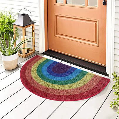 Add a fun doormat