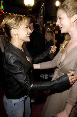 Brittany Murphy and Judy Greer at the L.A. premiere of Revolution Studios' 13 Going on 30