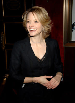 Jodie Foster at the NY premiere of Universal Pictures' Inside Man