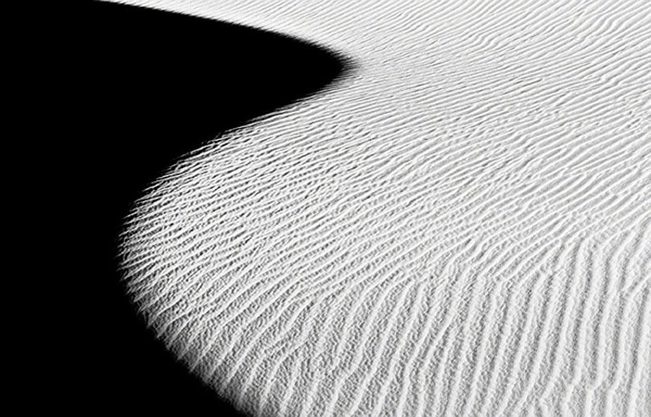 Death Valley National Park, California, USA. <br><br>Patterns in the sand dunes. <br><br>Camera: Canon 5DMKII <br><br>Anil Sud, Canada <br><br>Winner, Natural Elements portfolio