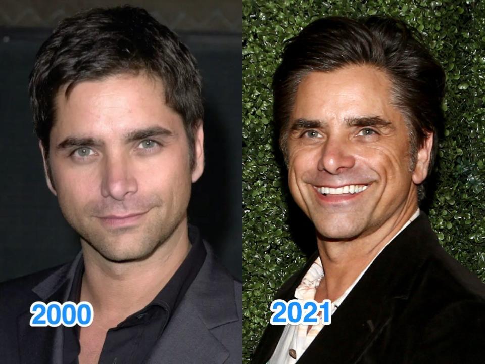 john stamos then and now
