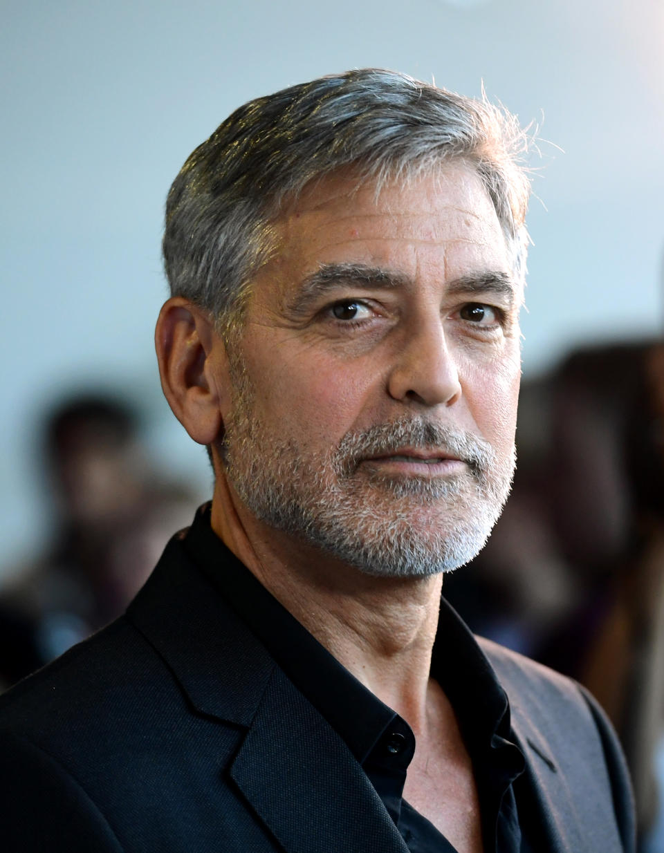 George Clooney attending the Catch-22 UK Premiere, held at VUE Cinema Westfield, London.