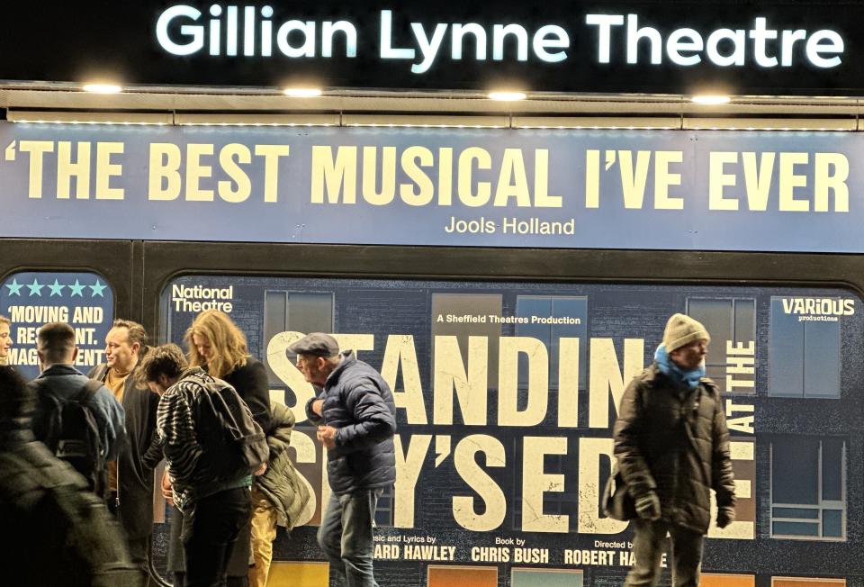 Front of house at the Gillian Lynne Theatre