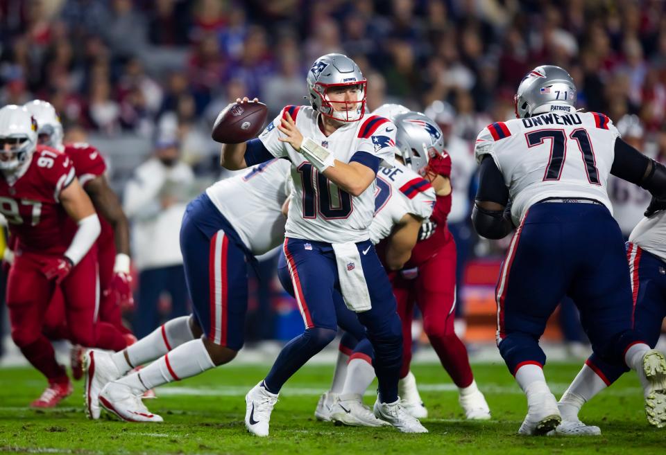 Quarterback Mac Jones had a Pro Bowl rookie season with the Patriots.