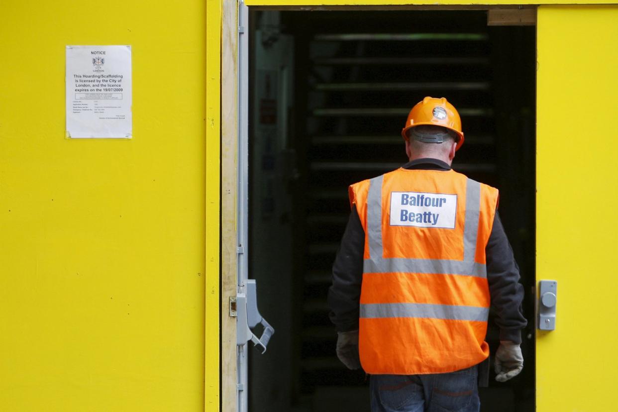 Balfour Beatty: First-half pre-tax profits have increased: Luke MacGregor/Reuters