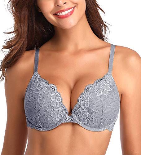 9) Women’s Push Up Lace Bra Comfort Padded Bra