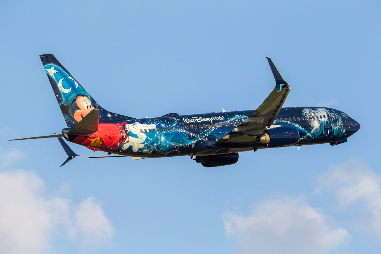 Disney airplane