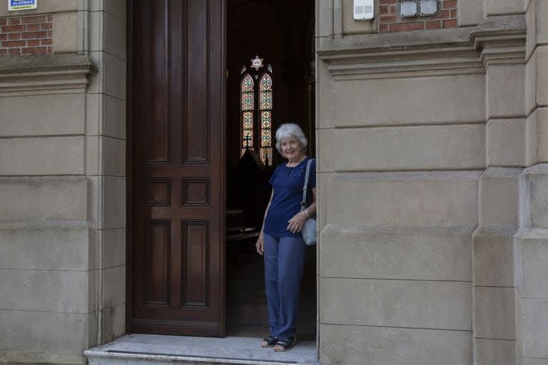 María Marta Varela (85) se siente aliviada. 