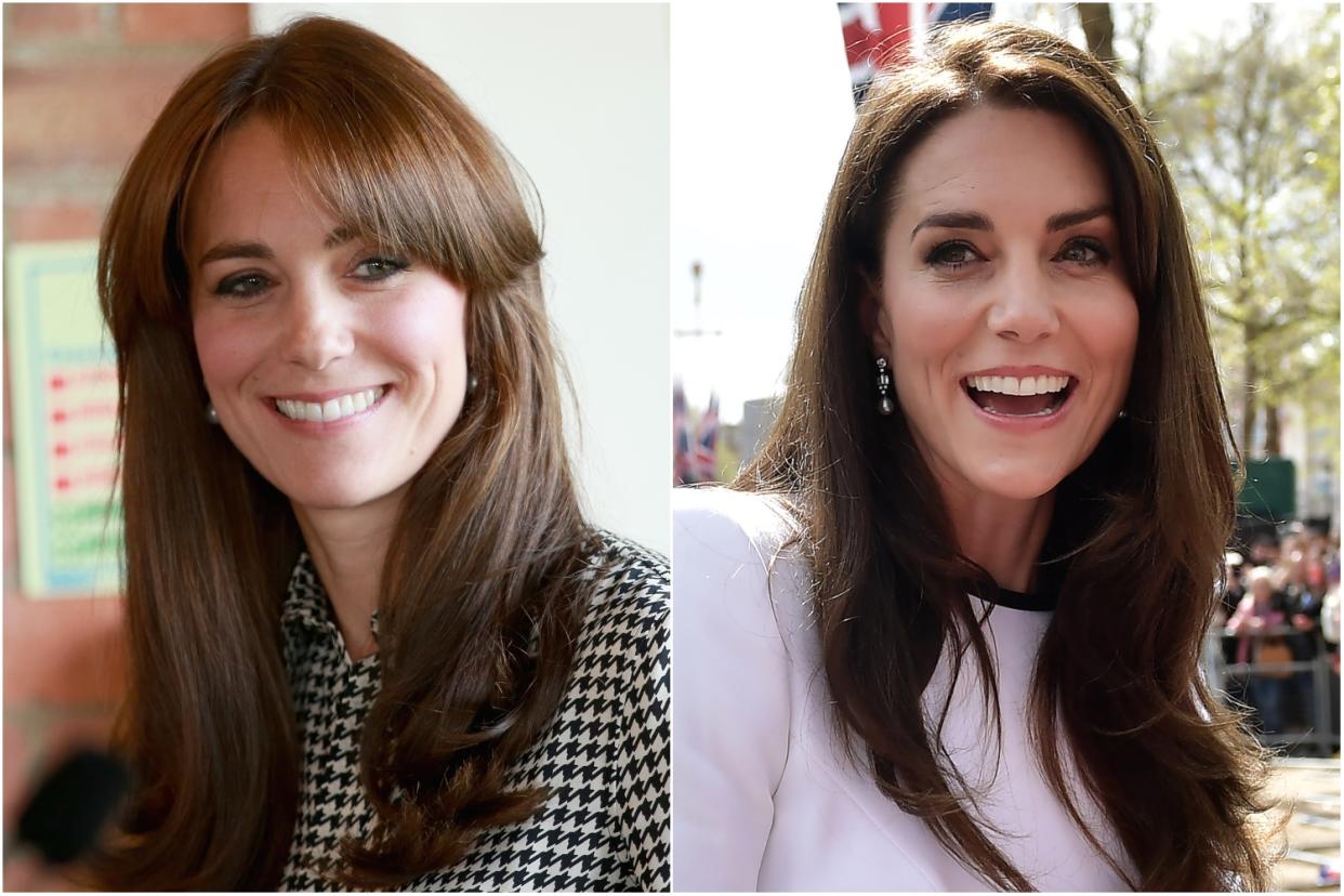 Kate Middleton hair transformation