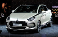 FRANKFURT AM MAIN, GERMANY - SEPTEMBER 13: Peugeot presents the the new DS5 during the press days at the IAA Frankfurt Auto Show on September 13, 2011 in Frankfurt am Main, Germany. The IAA will be open to the public from September 17 through September 25. (Photo by Thorsten Wagner/Getty Images)