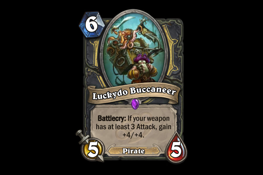 <p>With only one naturally 3 power weapon (Assassin's Blade) to buff this Buccaneer, it's hard to imagine a meta where he'd be played with any regularity. Rogues have the ability to buff their weapons, but that seems too difficult to pull off to consistently play this guy. </p>