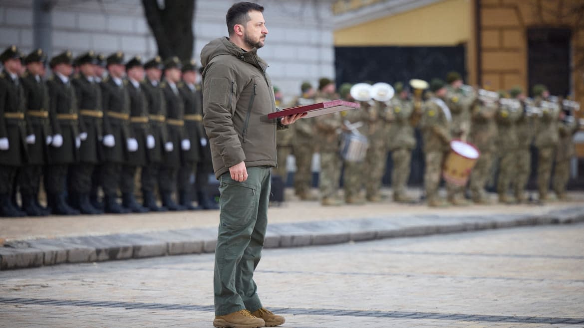 Ukrainian Presidential Press Service via Reuters