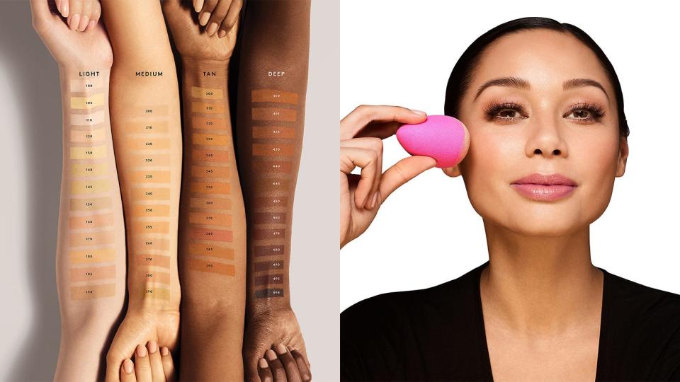 Best gifts for beauty 2019: Fenty Beauty Pro Filt'r Soft Matte Longwear Foundation and beautyblender original