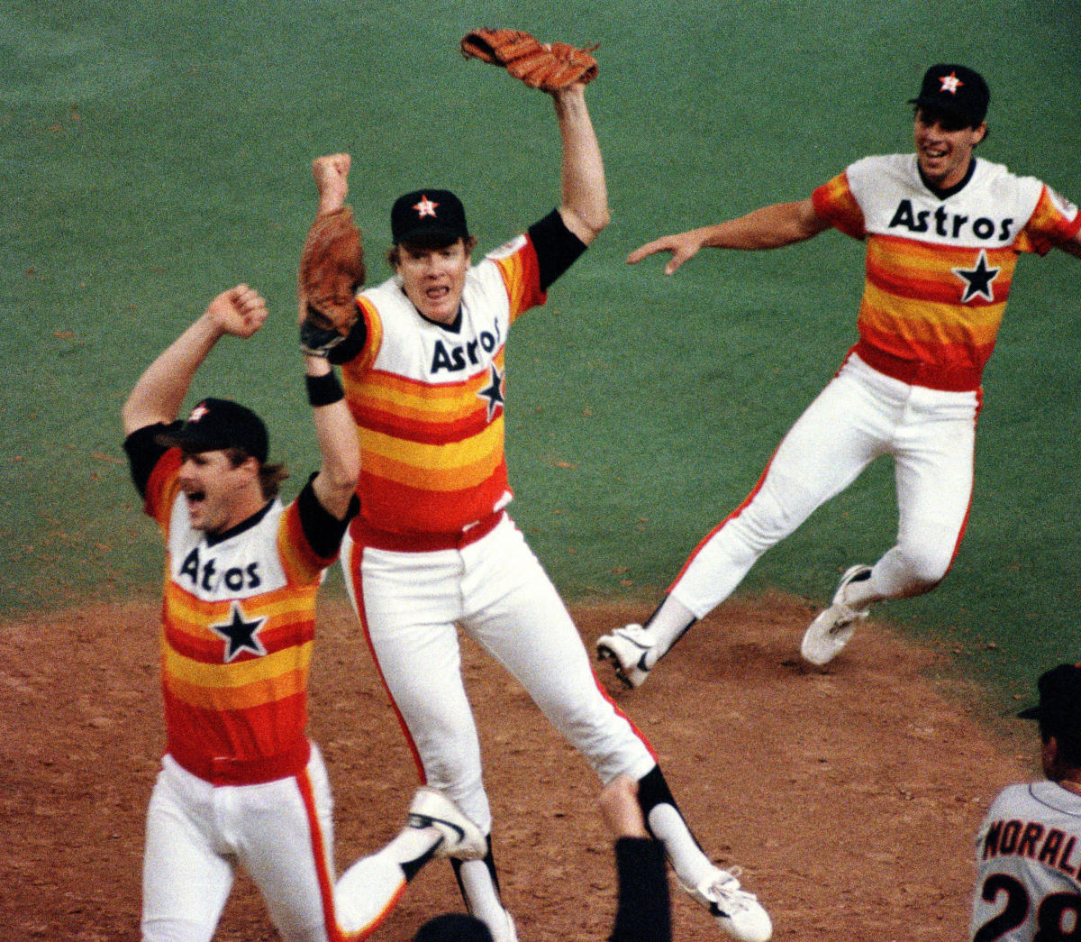 The history of Houston's iconic rainbow uniforms is a story worth