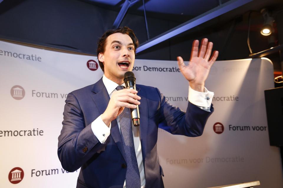 Thierry Baudet’s Forum for Democracy was only founded in 2016: AFP/Getty