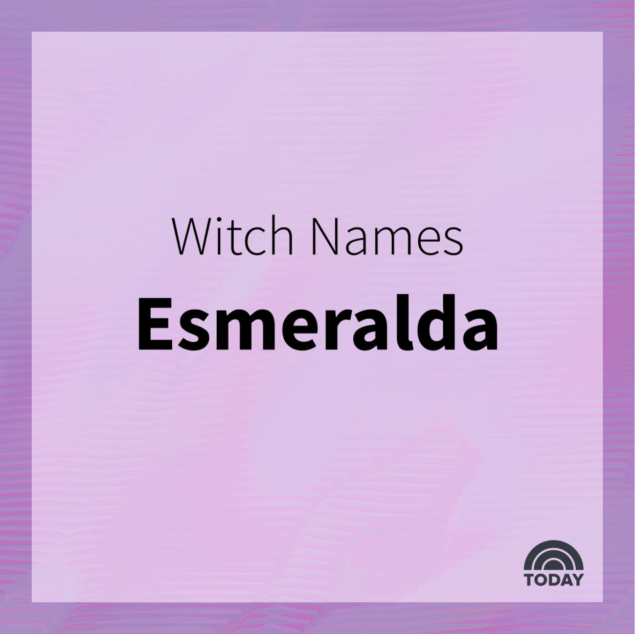 Witch Names